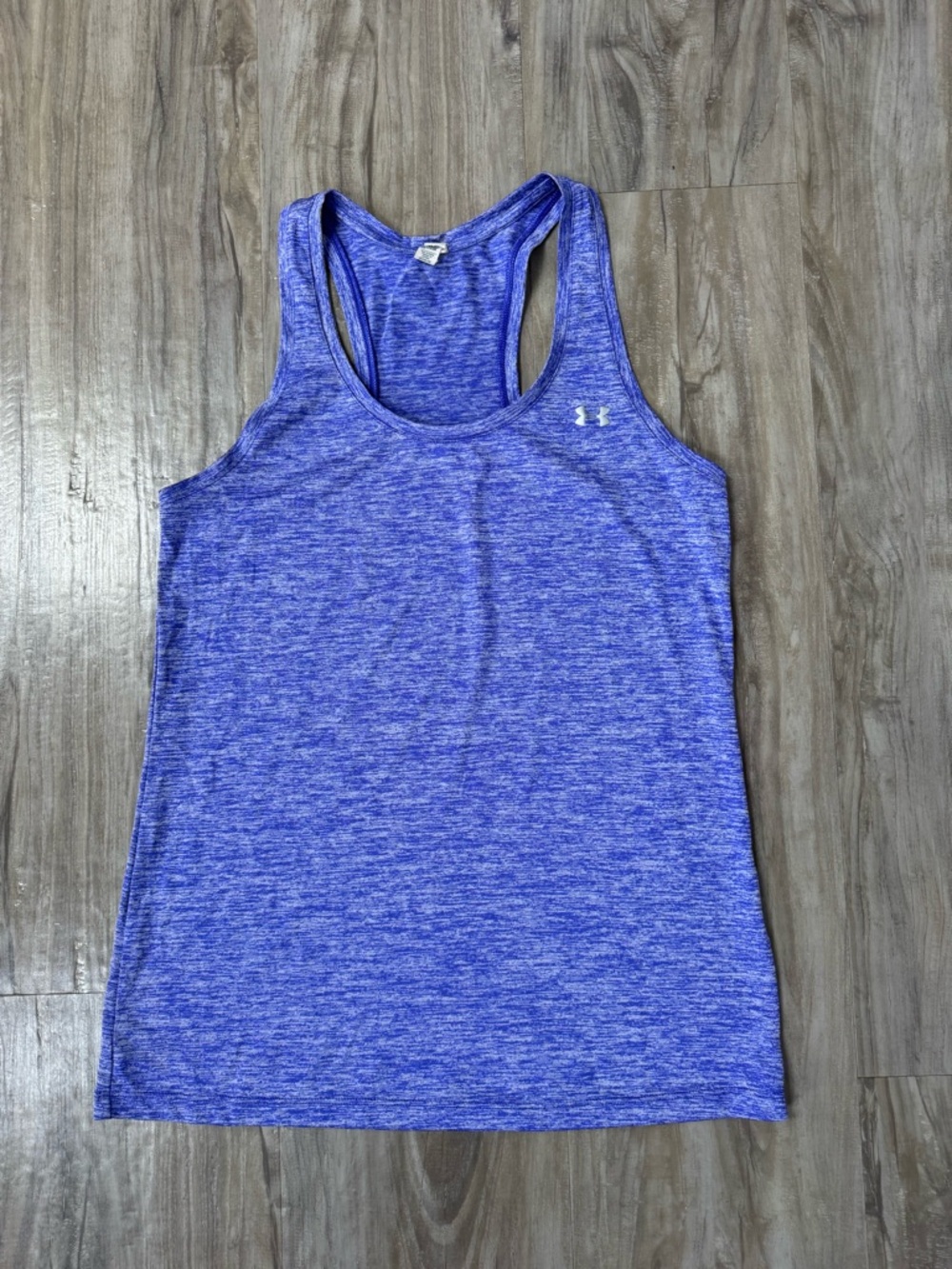Under Armour Purple Heather Racerback Tank Top